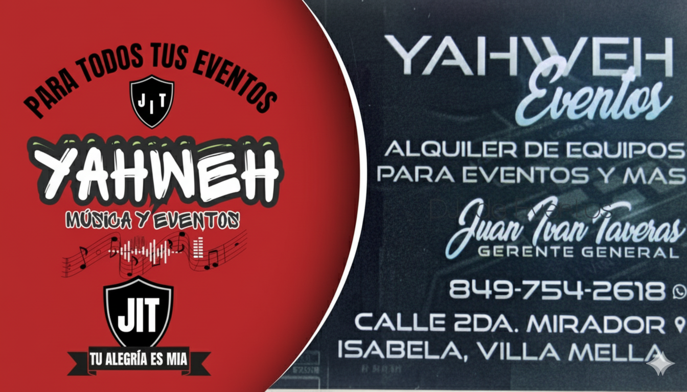 Banner de Yahweh Eventos